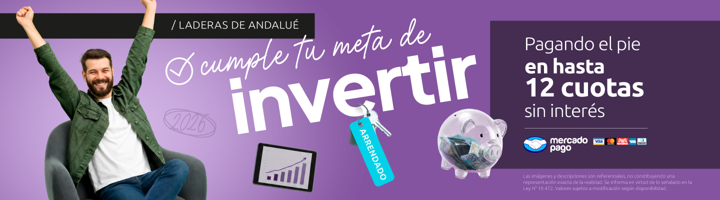 Paga el pie en hasta 12 cuotas