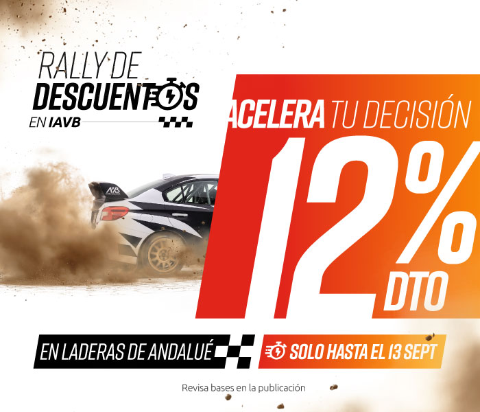 Rally descuentos en IAVB